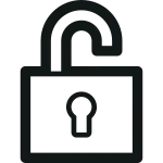 Unlock SVG Icon